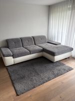 Ecksofa mit Bettfunktion und Stauraum - wie NEU!