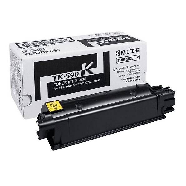 Kyocera Cartucce per stampanti & toner: Toner Kyocera original tk-590k – Nuovo e nell'imballaggio originale da Collombey venduto da cubitus79