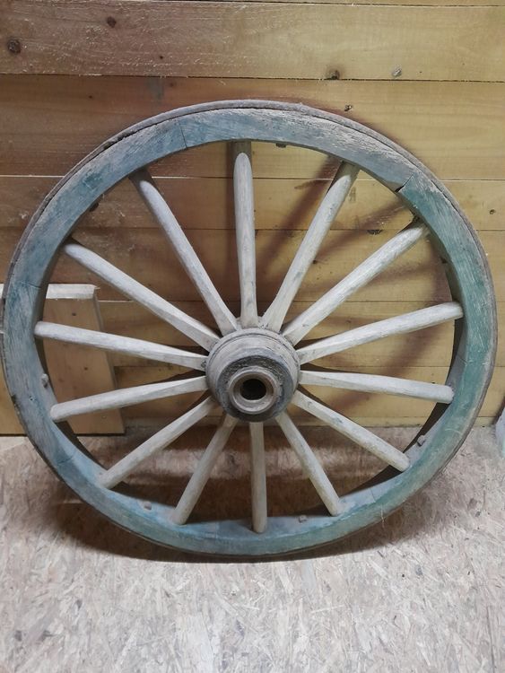 Roue De Charrette En Bois Roue Miniature 3cm Bois - Décoration Crèche Noël Charrette En Bois Pour Bébé