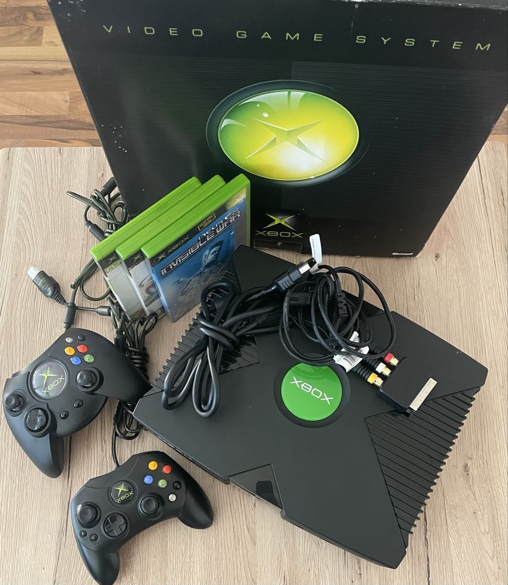 Microsoft Konsolen: MICROSOFT XBOX mit Spiele – Gebraucht aus Plons von wartauchris