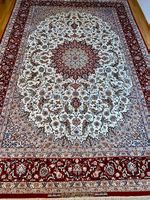 schmuckstuck seiden Perserteppich -Isfahan 370x240cm Schmuck