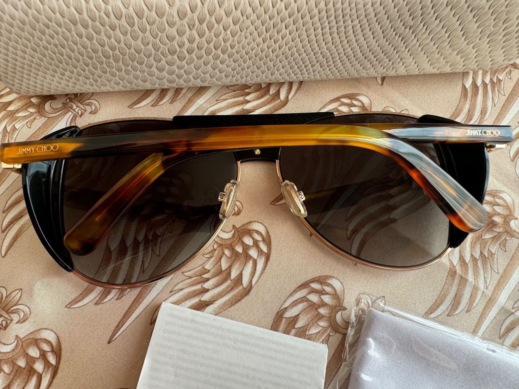 Jimmy Choo Occhiali & Lenti: Jimmy Choo Sonnenbrille NEU – Nuovo e nell'imballaggio originale da Schaan venduto da MivrSh 3
