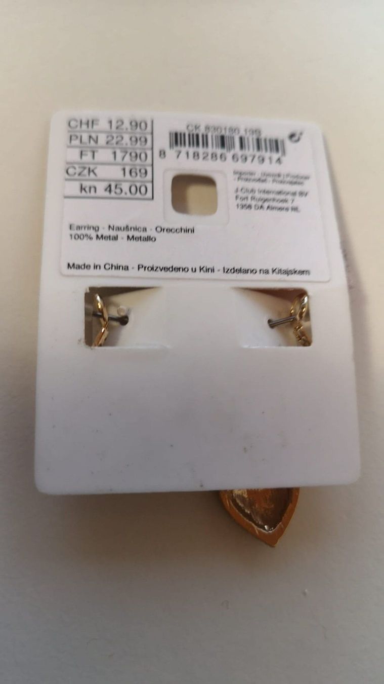 Orecchini pendenti & Orecchini a lobo: Ohrringe NEU – Nuovo e nell'imballaggio originale da Herisau venduto da Seyashop_2 1