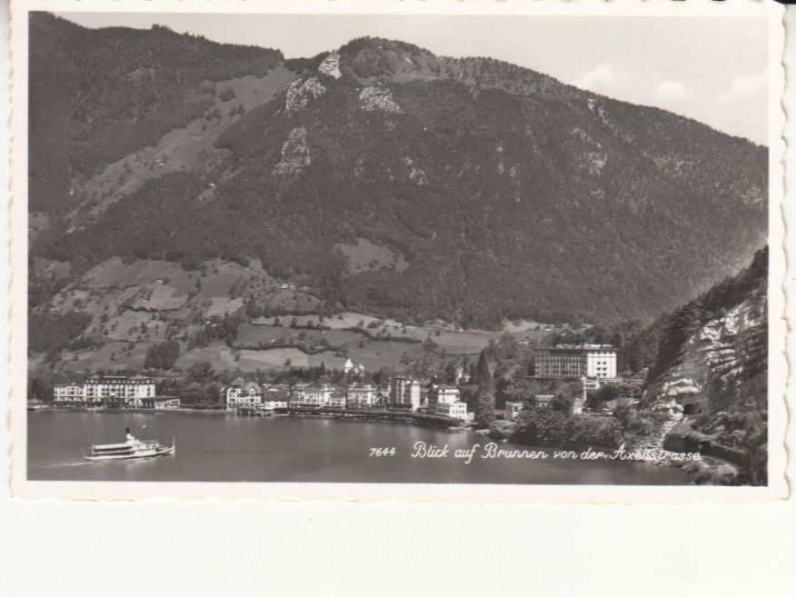 Cartoline postali: Brunnen ca. 1940 – Usato da Bürglen TG venduto da StampGraf