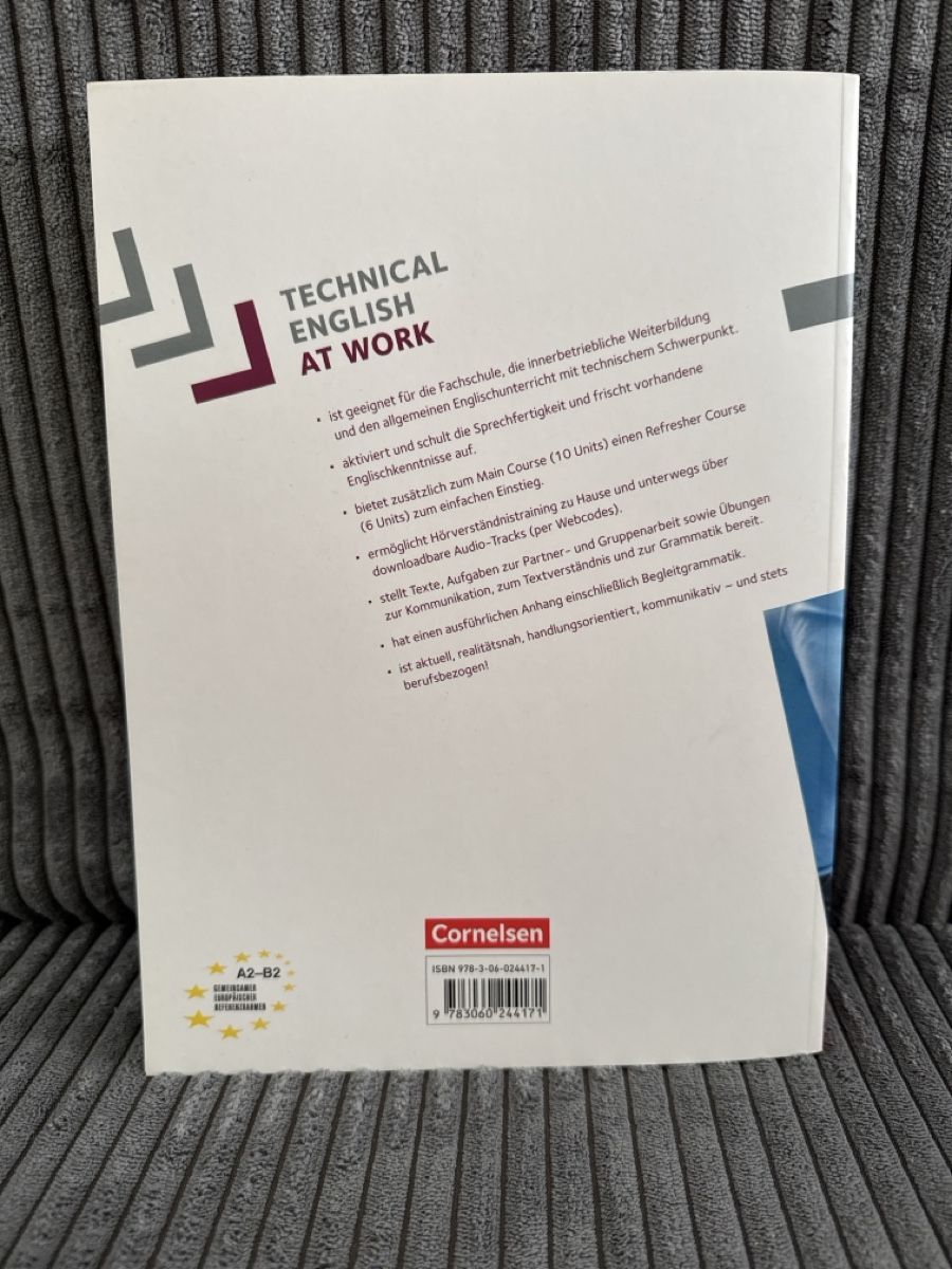 Livres: Technical English at Work, 3rd Edition - Top Zustand! – Neuf (Voir description) à Rickenbach LU par Mita.Chris 1