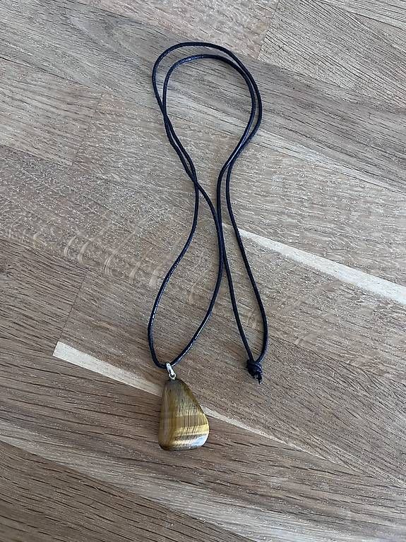 Catenine: Tigerauge Edelstein Kette – Usato da Zollikofen venduto da Ali_p8fy