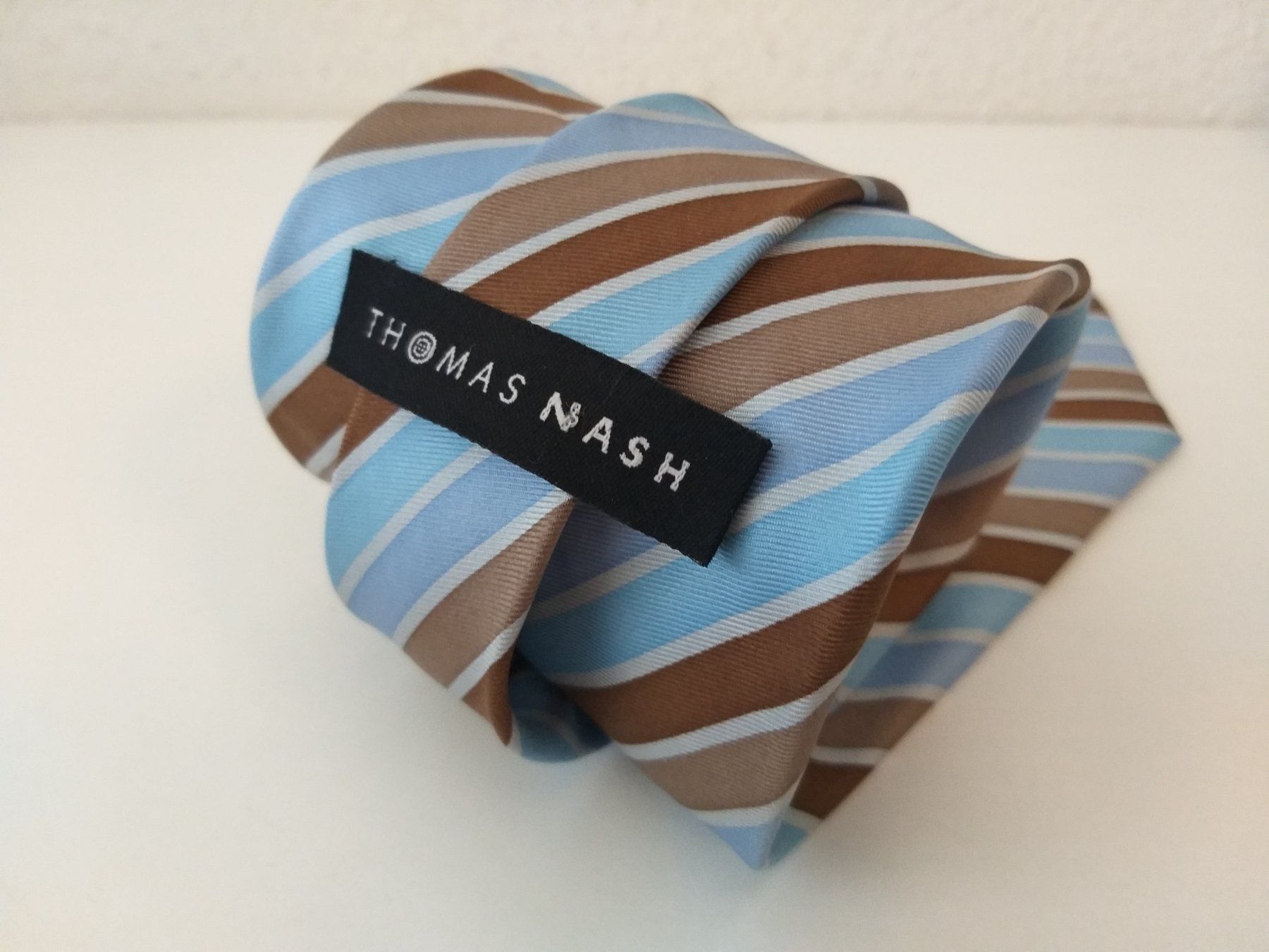 Krawatten: THOMAS NASH    Cravate en soie / Seiden Krawatte – Gebraucht aus Cossonay-ville von Super-Price-Quality 4