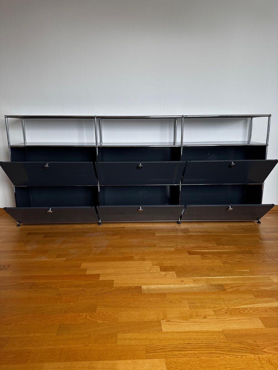 USM Scaffali: USM Haller Sideboard Anthrazitgrau Inklusive Lieferung/Aufba – Usato da Balsthal venduto da Designhaus.Schmitt 6