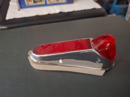 Rücklicht Velo Chrom Rot mit Reflektor guter Zustand