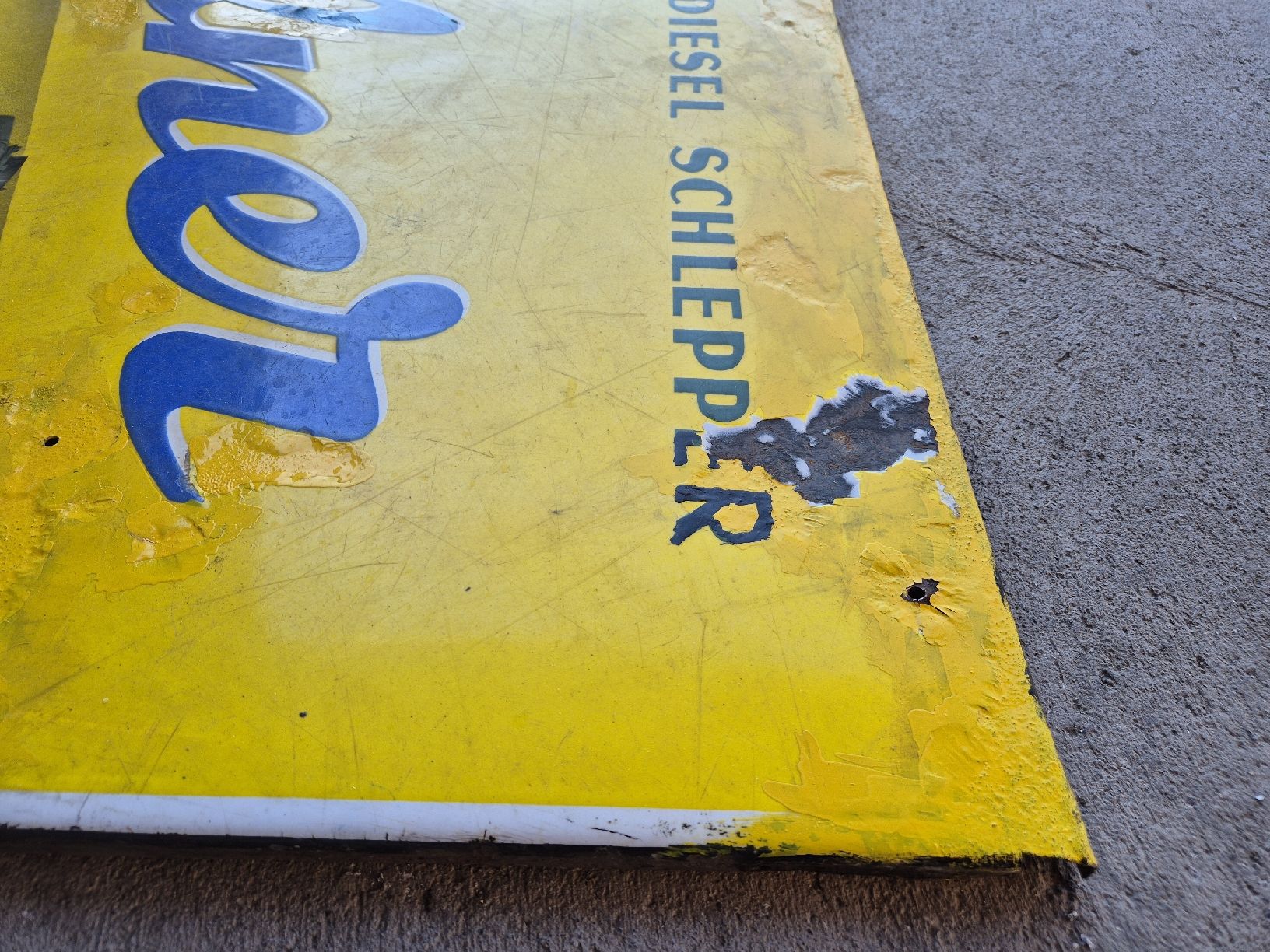 Insegne: Güldner Emailschild – Usato da Hitzkirch venduto da VintageForst 5