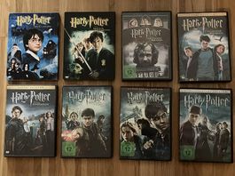 DVD Sammlung Harry Potter Deutsch und Englisch
