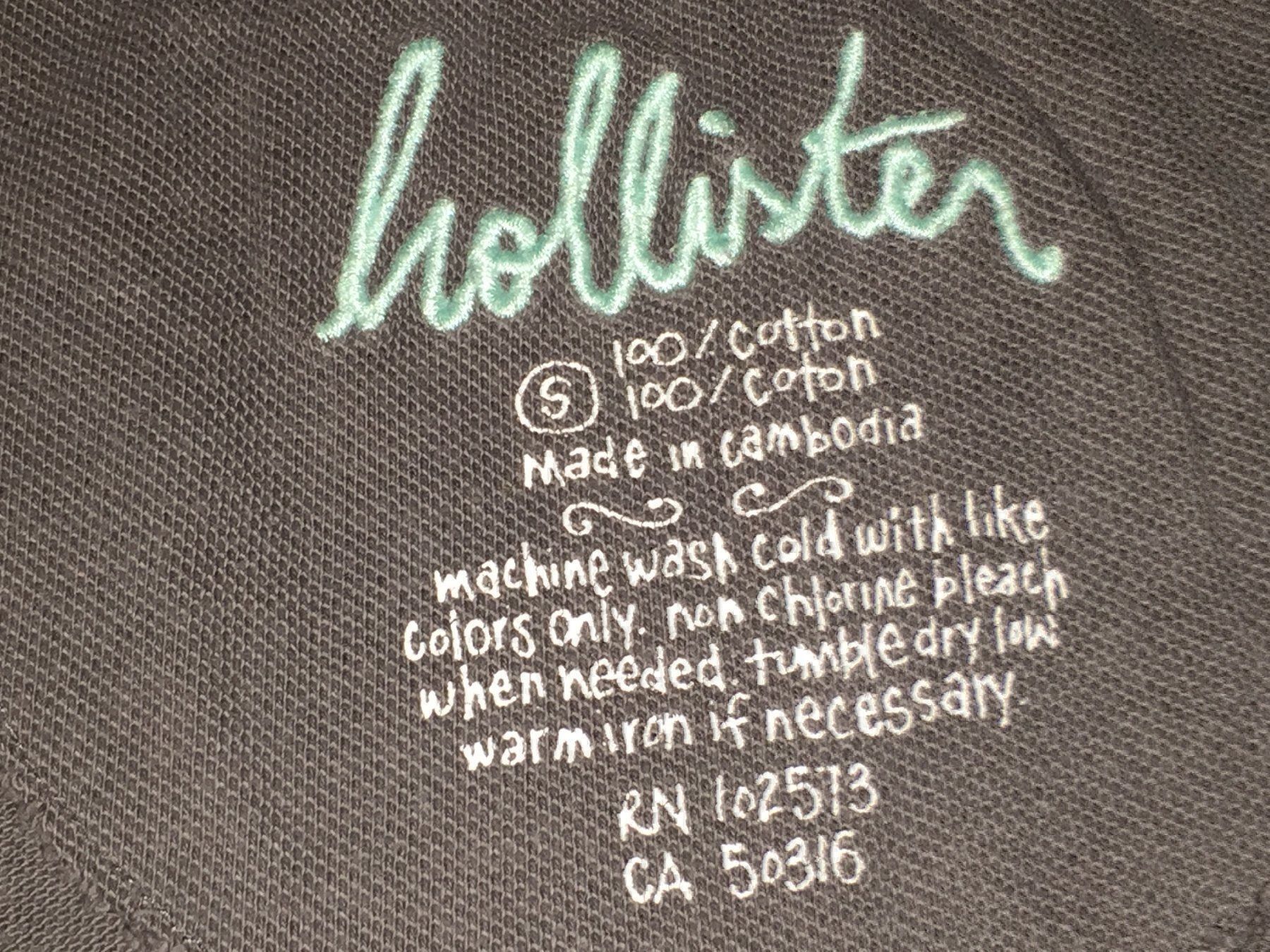 Hollister Magliette Polo: HOLLISTER Polo Taille S – Usato da Cossonay-ville venduto da Super-Price-Quality 9
