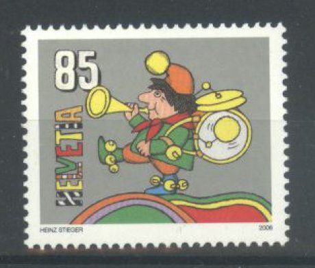Tutti i francobolli: 2006, Kinderfigur Kasperli ** (1) – Usato da Willisau venduto da Vollstempel