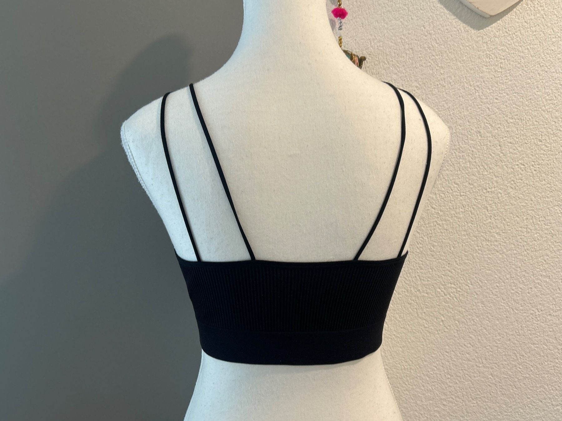 H&M Top: Bustier - Top schwarz Rippstrick von H&M Gr. S – Usato da Brunnen venduto da Nala2929 5