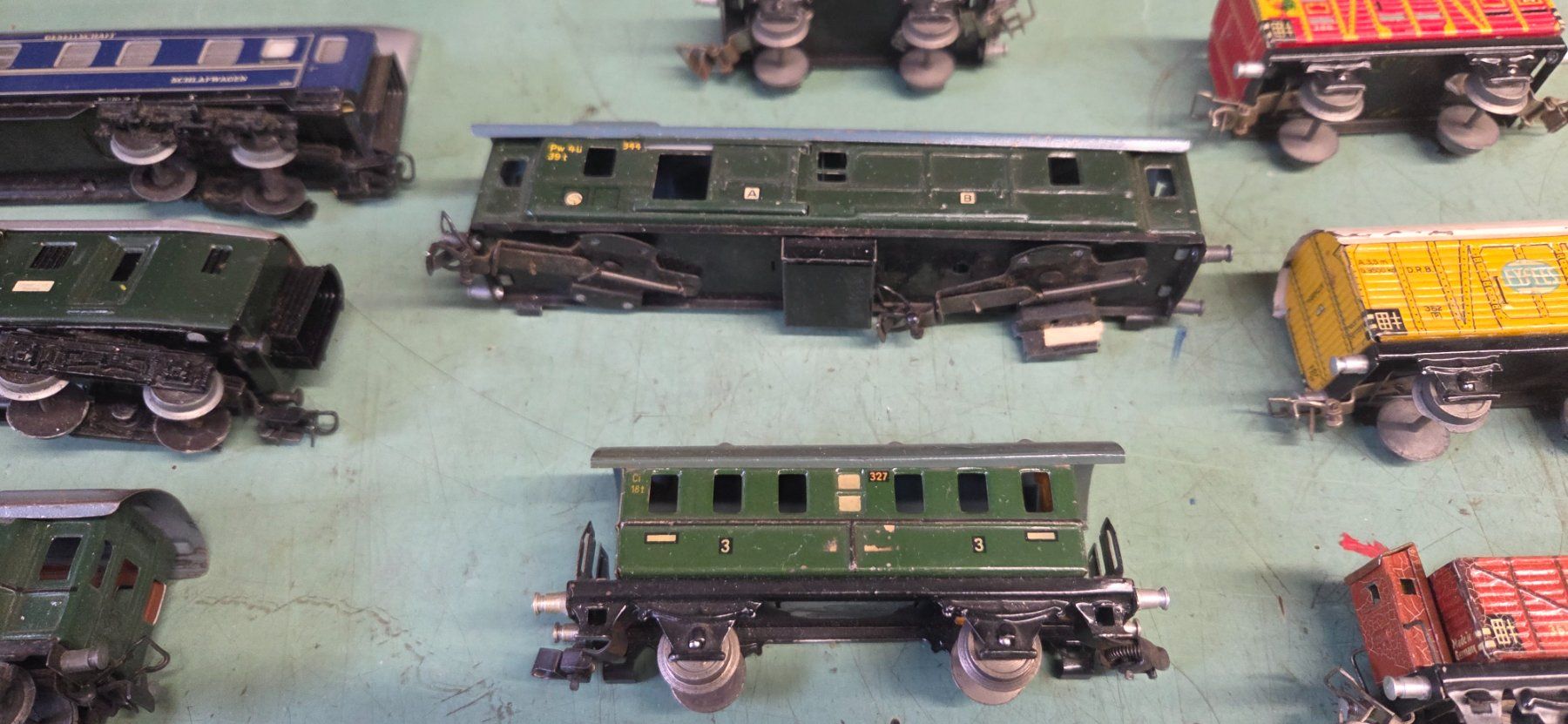 Mitropa Modellini di ferrovie: Blech Eisenbahnen H0, defekt – Usato da Einsiedeln venduto da Emausi 4