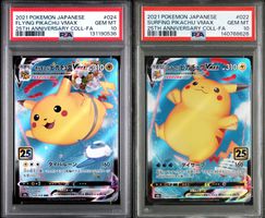 PSA10 Surfing Pikachu VMAX & Flying Pikachu VMAX s8a