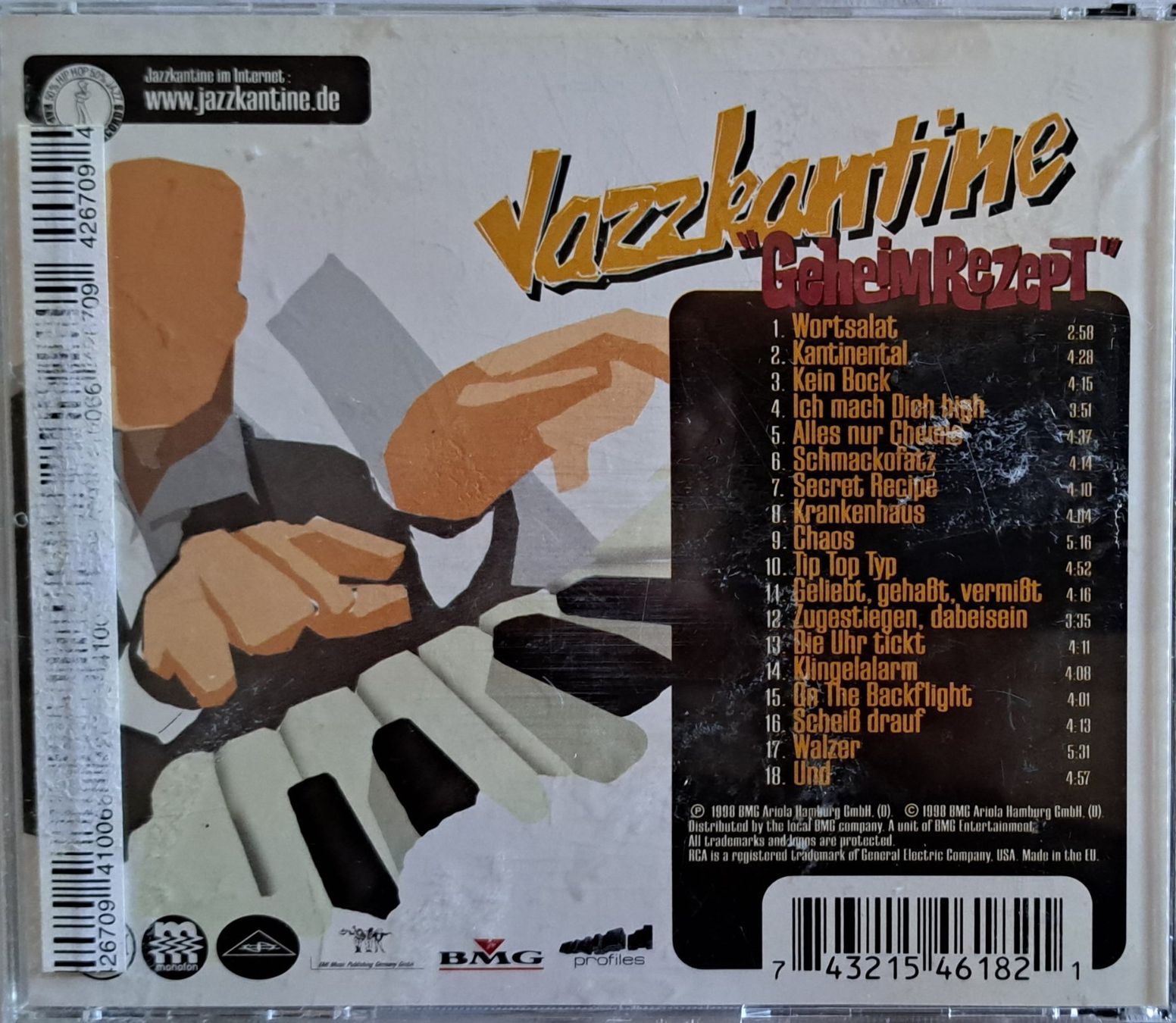 CDs: Jazzkantine - Geheimrezept – D'occasion à Tenniken par mik_6mxg 7