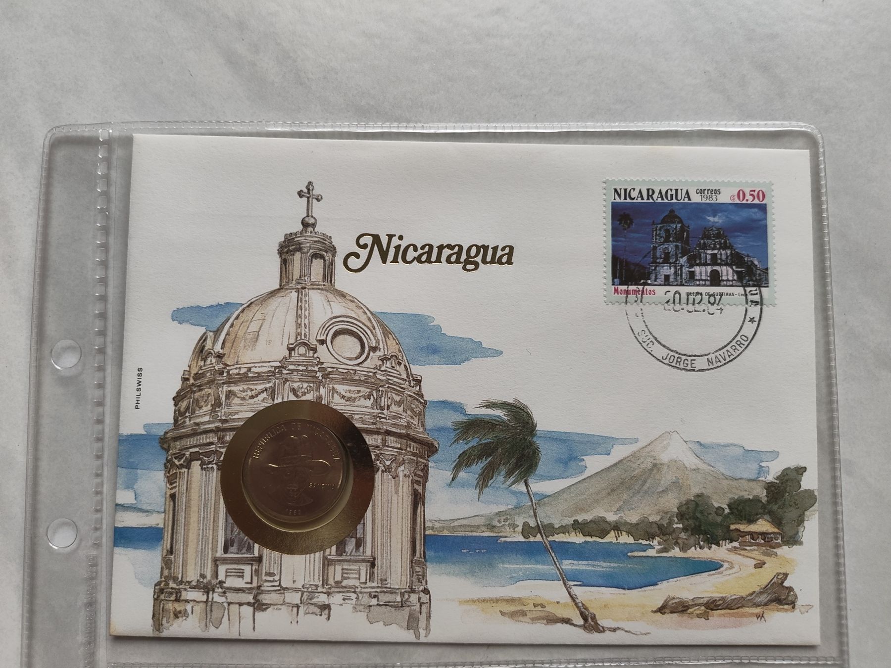 Alle Münzen: Münzbrief Nicaragua – Gebraucht aus Schönenwerd von pin_rn7v 1