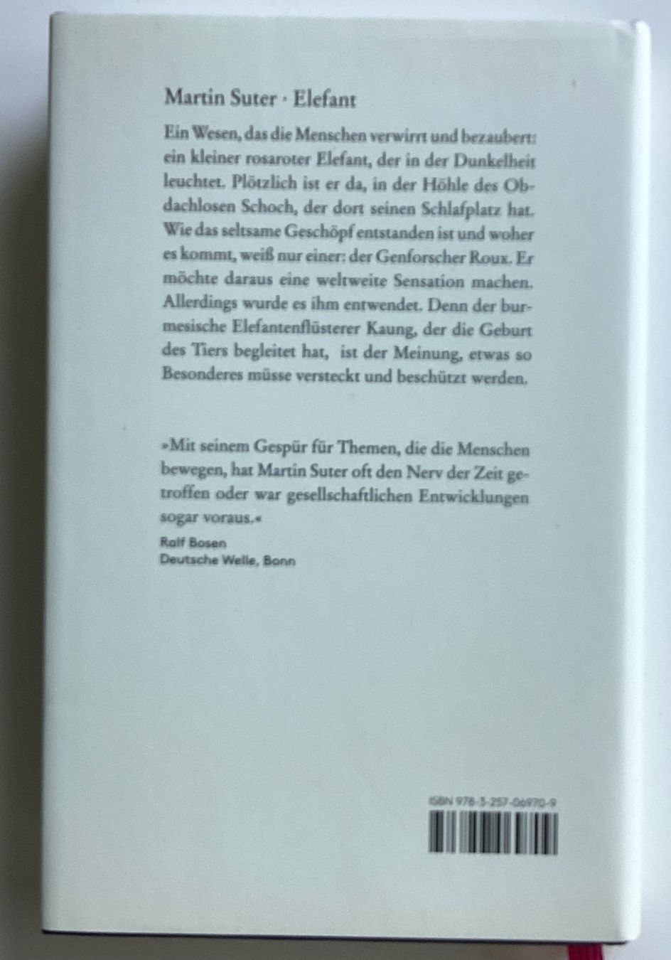 Bücher: Martin Suter - ELEFANT – Neu (gemäss Beschreibung) aus Hünenberg von Ecila 1