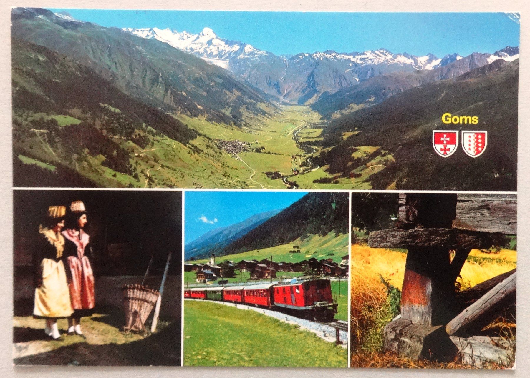 Cartoline postali: Goms – Usato da Fétigny venduto da Billy2miny