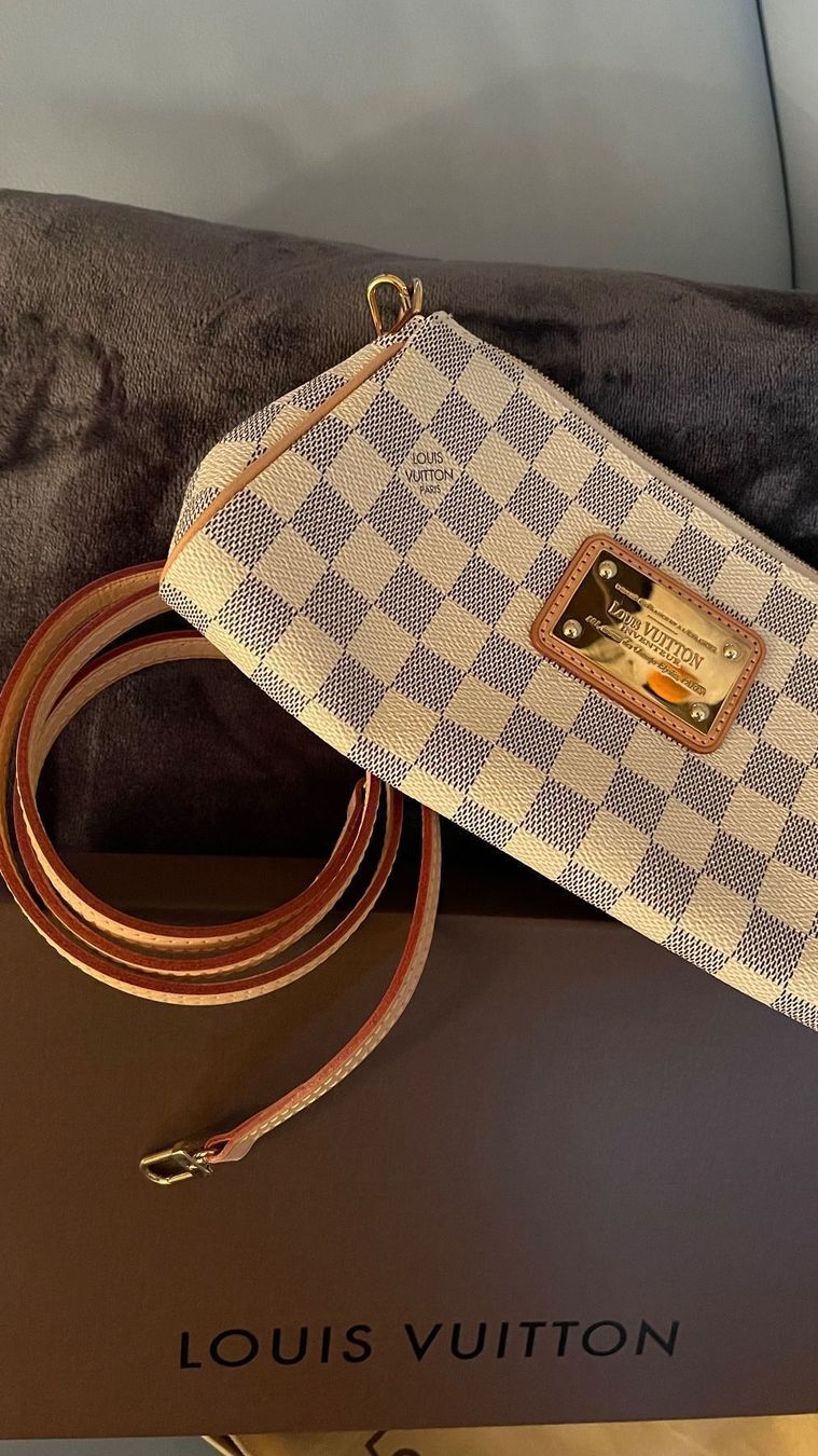 Louis Vuitton Borse da donna: Louis Vuitton Pochette Eva Damier Azur – Nuovo (secondo la descrizione) da Düdingen venduto da koe_7kdv 3