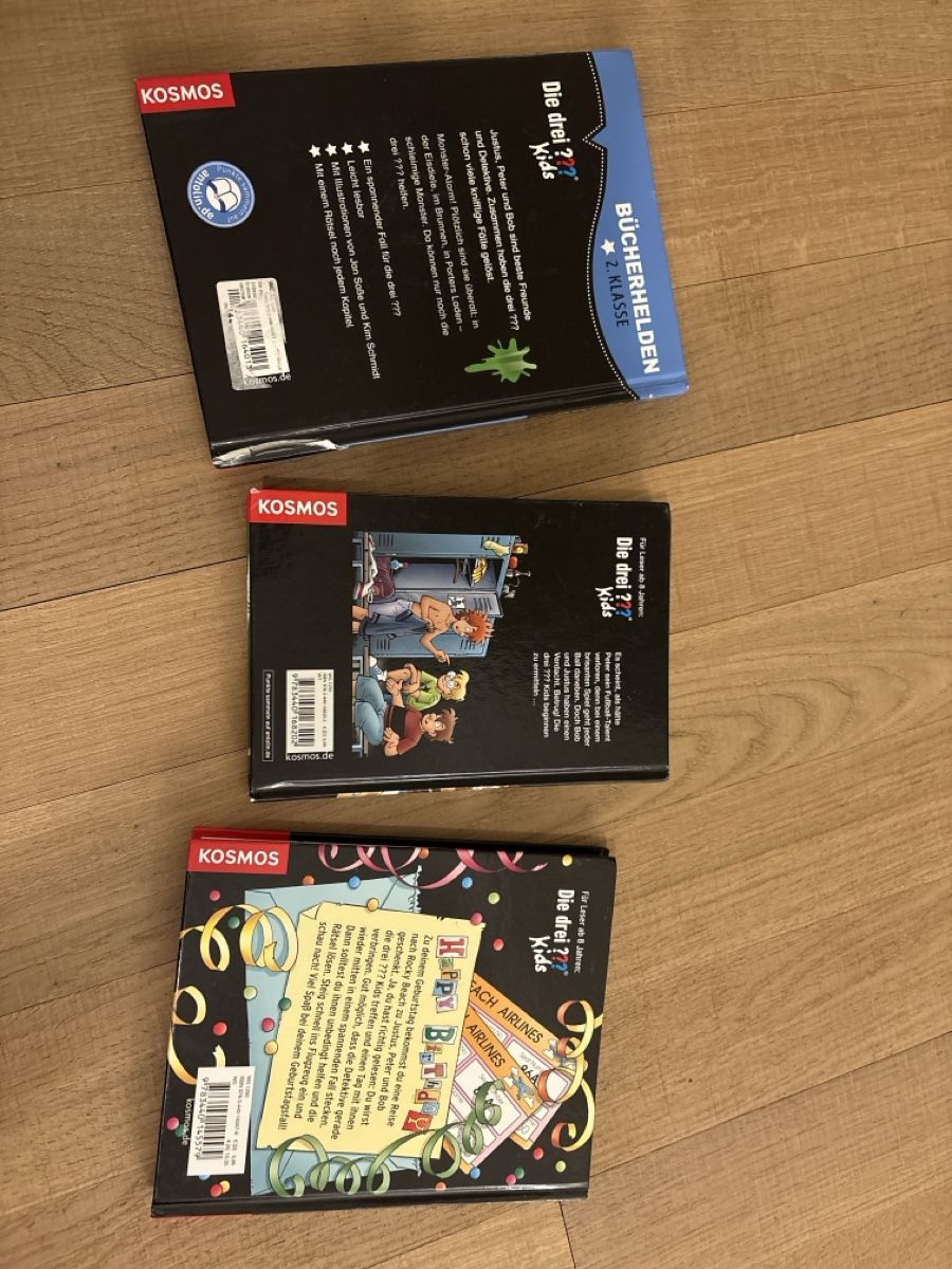 Libri: Die drei ??? Drei Bücher   – Usato da Zürich venduto da Pacifx 1