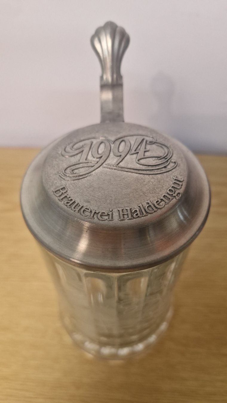 Haldengut Gläser: Bierkrug Haldengut 1994, Sammelstück – Gebraucht aus Weisslingen von and-lo73 3