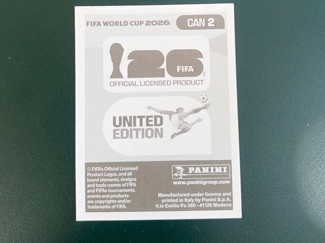 Panini Sammelbilder & Trading cards: FIFA WORLD CUP 2026 - CAN 2 – Gebraucht aus Orbe von heglau 1
