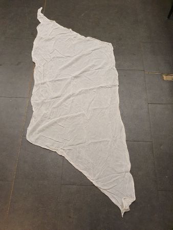 Trapezschleier weiss 140 x 70