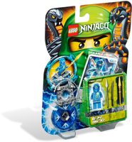 Lego 9570 Ninjago Spinners NRG Jay gebraucht