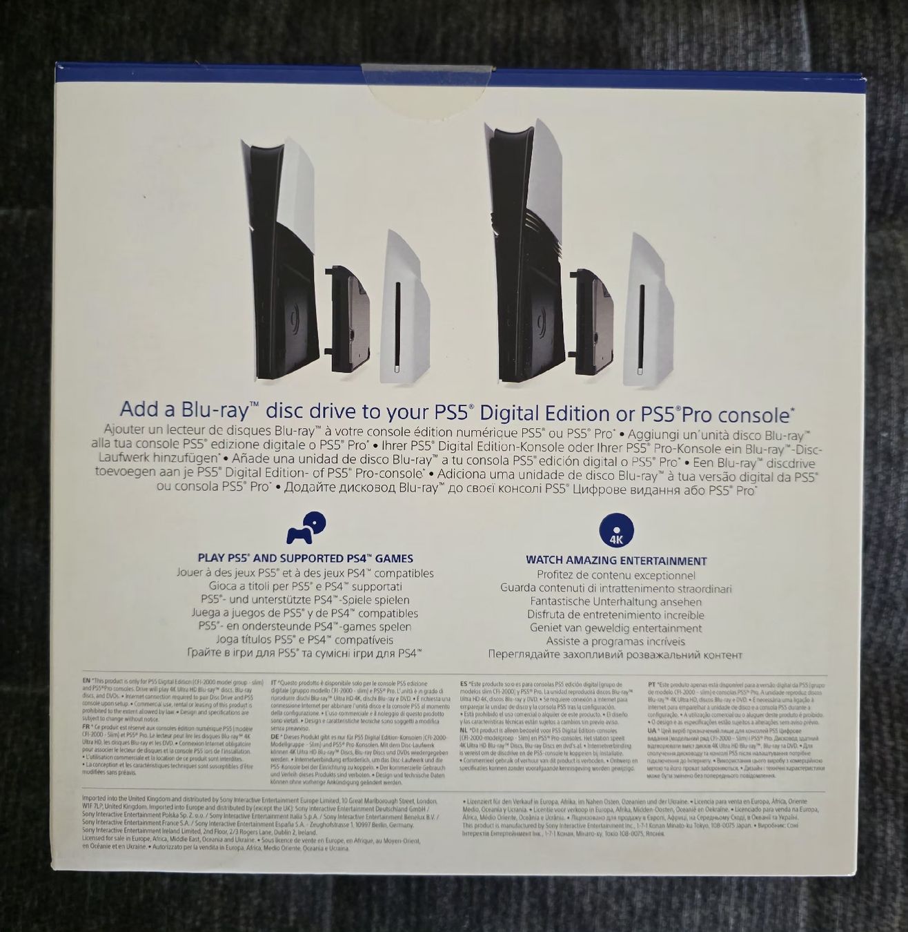 Sony Konsolen: SONY Disc-Laufwerk – Neu und originalverpackt aus Basel von Cod1987 1