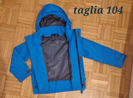 Giacca da bambino marca RUKKA blu, taglia 104