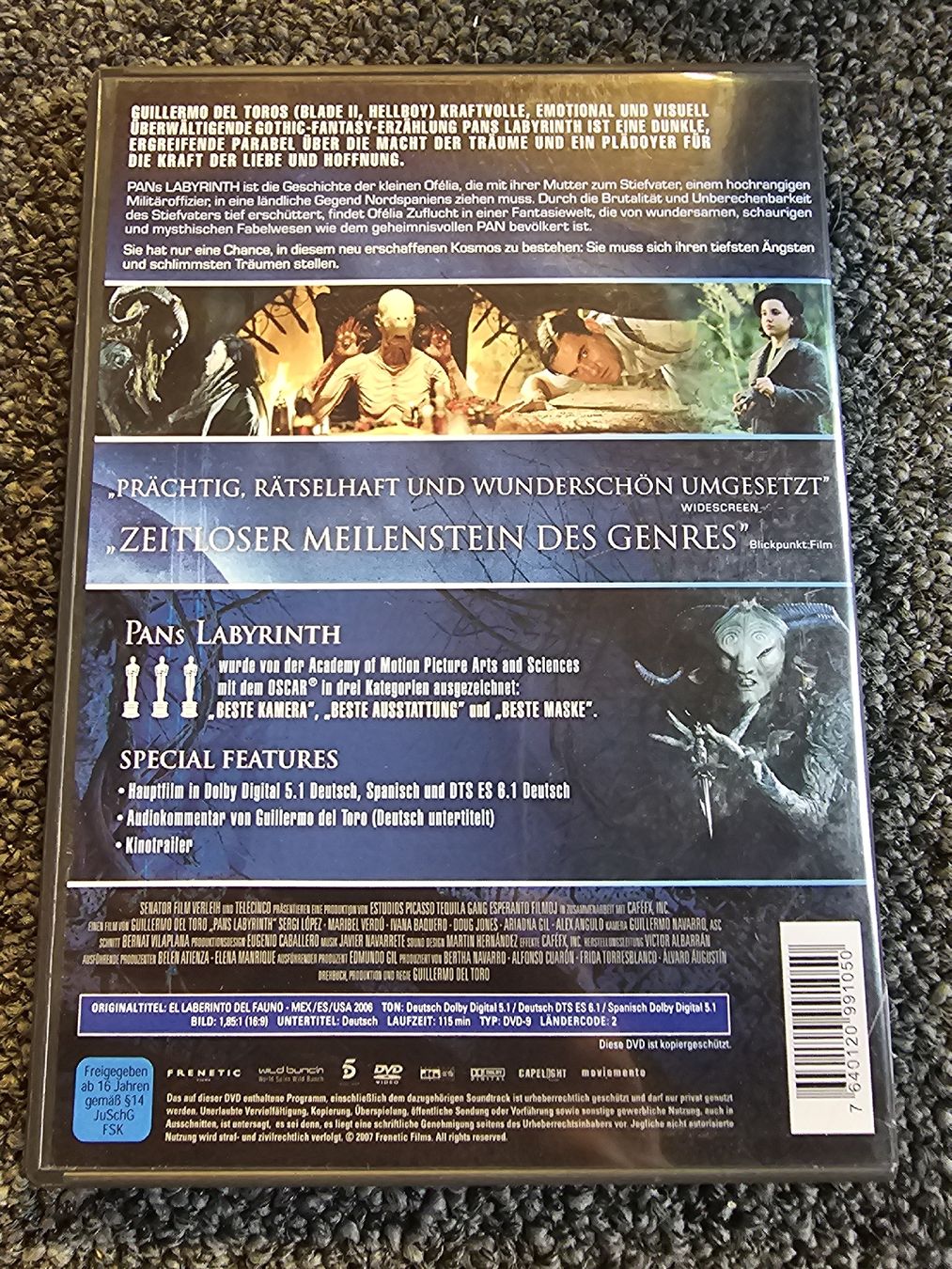 Tous les DVDs: Pans Labyrinth (22459) – D'occasion à Ruswil par jan_bxl5 1