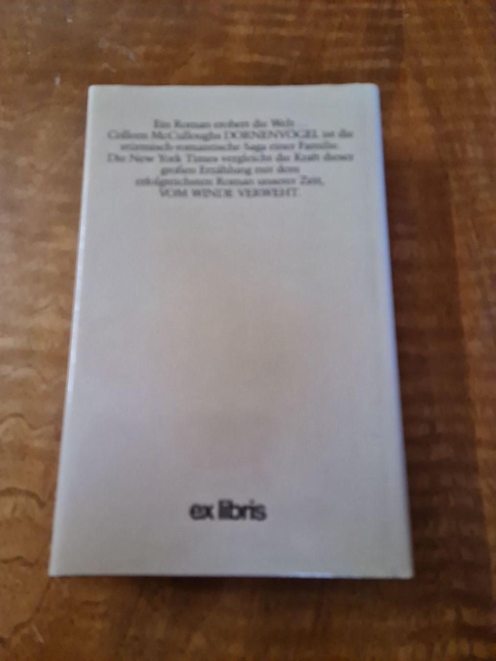 Libri: Dornenvögel – Usato da Erstfeld venduto da Uhu1980 1