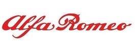 Alfa Romeo Aufkleber Sticker 2 Stk. à 15x2.7cm rot NEU