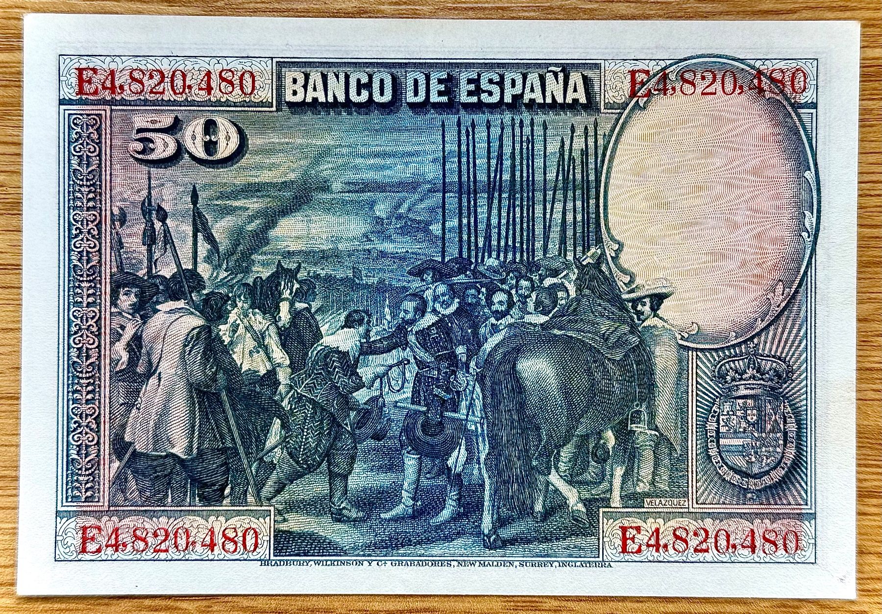 Banknoten: 50 Pesetas Spanien 1928 UNC!!! – Neu (gemäss Beschreibung) aus Oberentfelden von NunoLouro 1