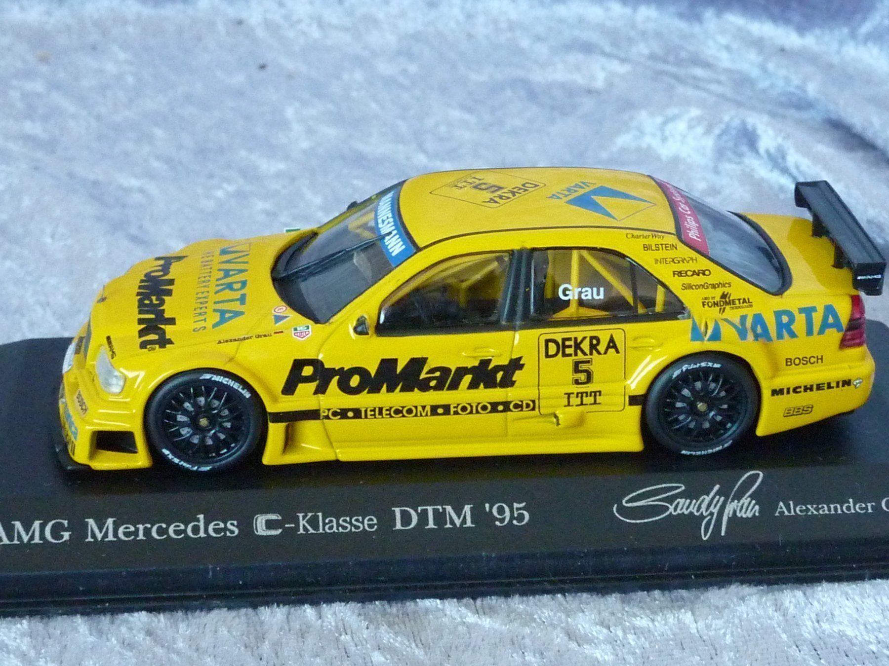 Minichamps Modellini d'auto: Mercedes DTM 1995 #5  1:43 – Nuovo e nell'imballaggio originale da Dürrenäsch venduto da modellautos4you 3