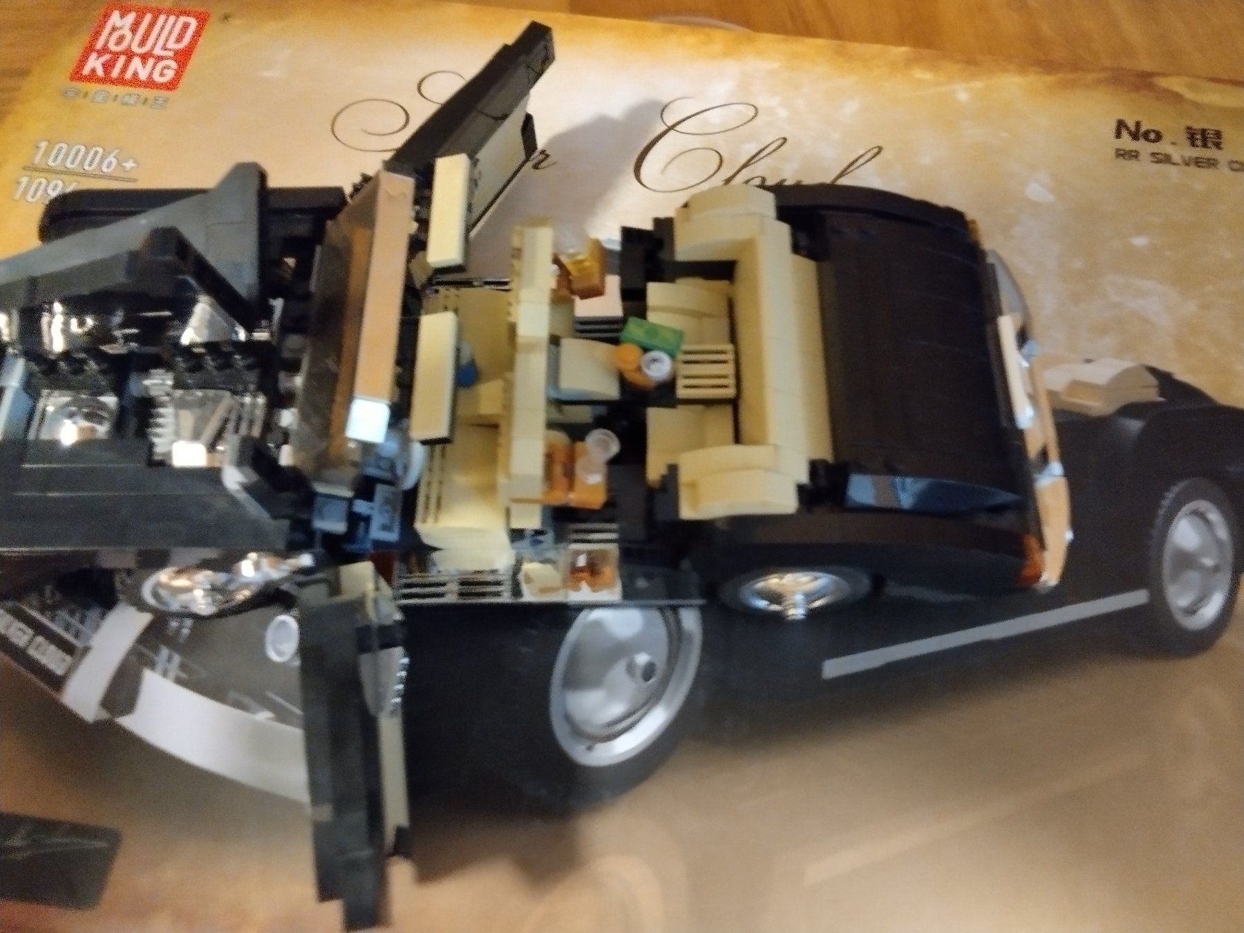 Mould King Kit di costruzioni: ab 1.-- MouldKing KLEMMBAUSTEINSET RollsRoyce Cabrio – Usato da Aarau venduto da RUD 3