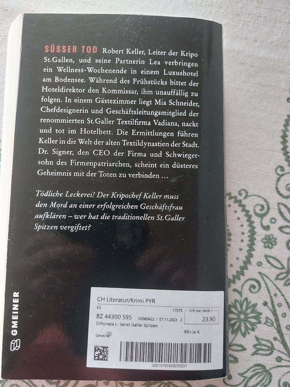 Bücher: St.Galler Spitzen Lucca Piporetta – Gebraucht aus Landquart von Cedes 1