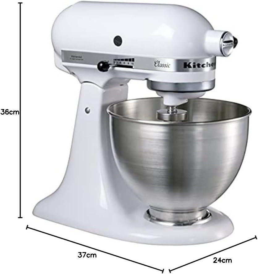 Kitchenaid Küchengeräte: Kitchenaid 5K45SSEWH Küchenmaschine – Neu und originalverpackt aus Bottighofen von zaap 5
