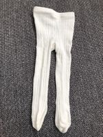 Weisse Baby Strumpfhosen, Gr. 86