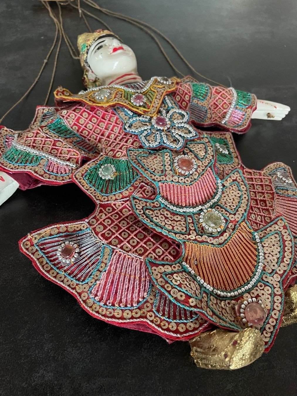 Poupées: Marionnette Thaïlandaise – D'occasion à Vallamand par Bricbracbroc82 5