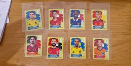 Fussball Sticker Panini verschiedene Spieler neu