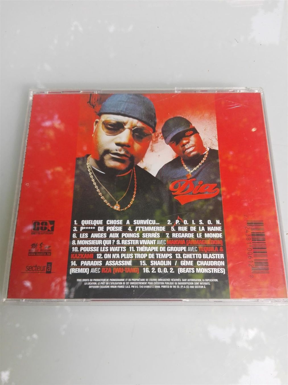 CD: Arsenik - Quelque chose a survécu...                   ©2002 – Usato da St.Galllen venduto da elkaphone 4