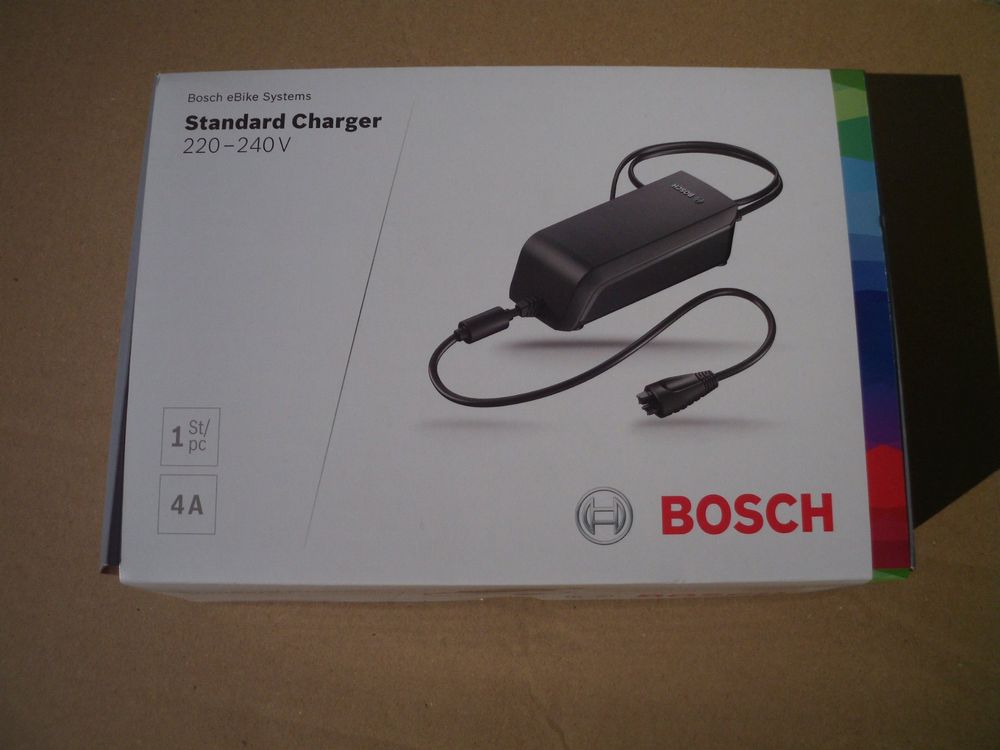 Chargeur E-Bike Bosch 36V 4A D'origine - Pour Bosch Active Line (2ème Génération), Neuf