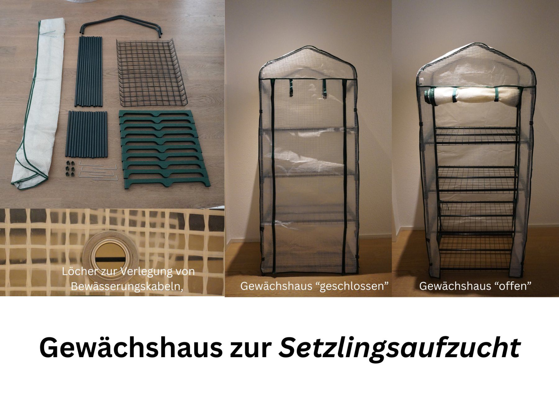 Box contenitori: Vertical Farming Komplettset - 2 Systeme + Zubehör – Nuovo (secondo la descrizione) da Lupsingen venduto da Supra88 4
