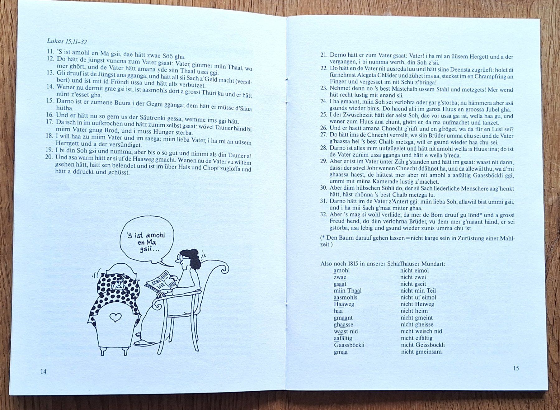 Libri: No meh Schafuuser Mundaart – Usato da Schaffhausen venduto da Hottschili 3