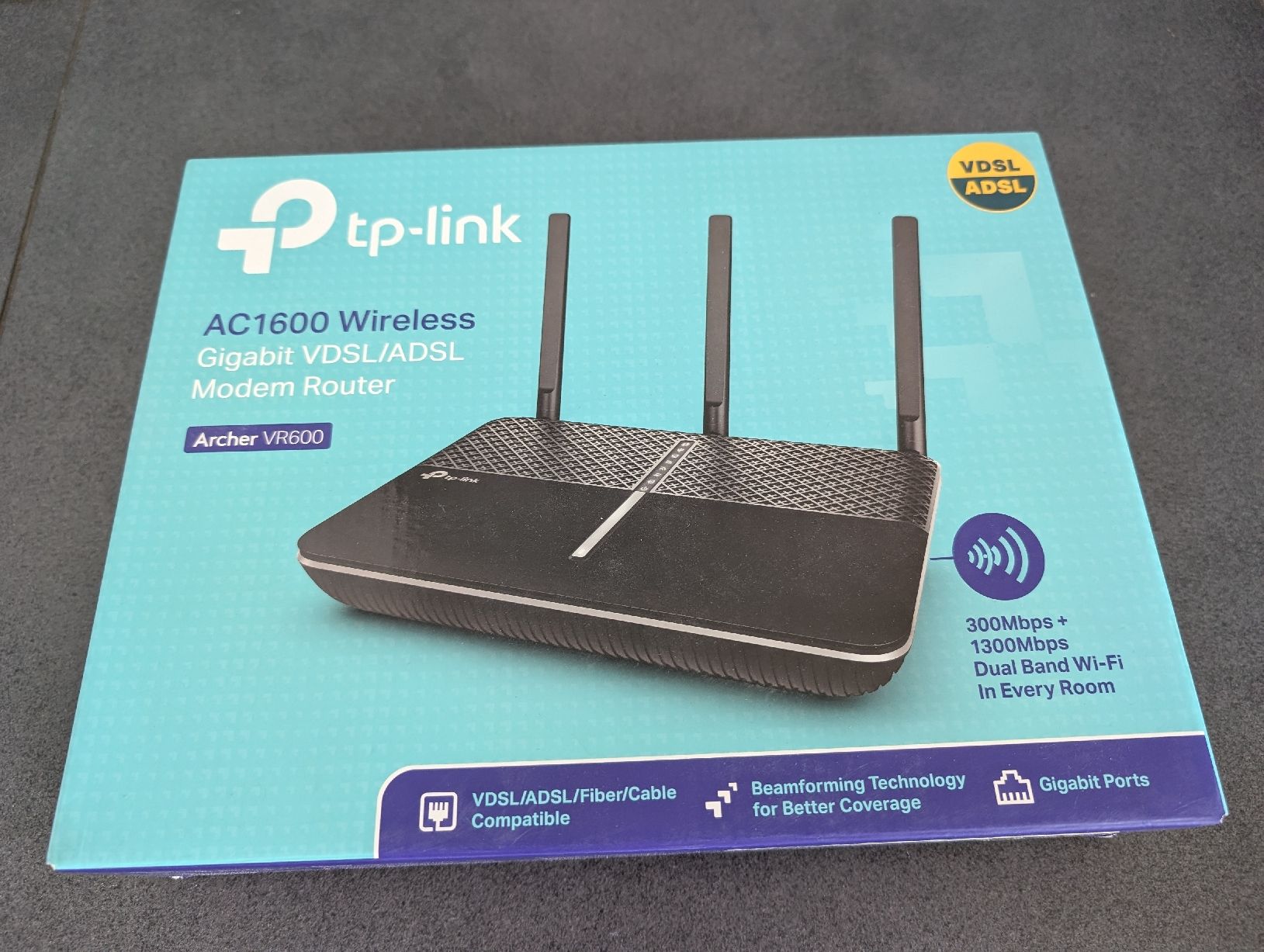 TP-Link Modems & Routeurs: TP-Link AC1600 Wireless Modem Router Archer VR600 – Neuf (Voir description) à Samstagern par phb_yk5y