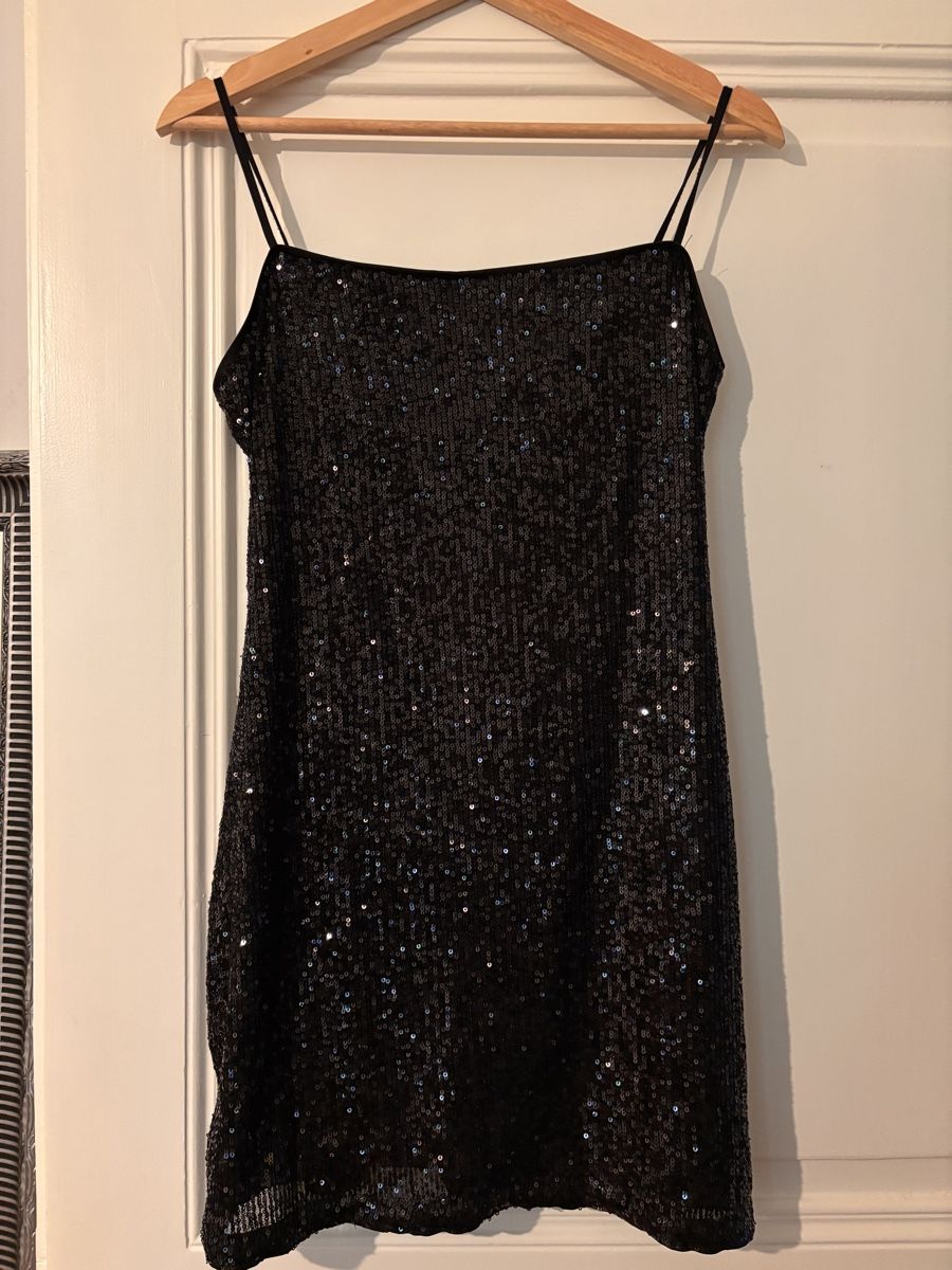 Vestiti: Schwarzes Pailletten Kleid – Nuovo (secondo la descrizione) da Basel venduto da Jillcaarmen