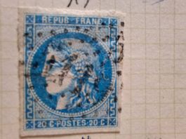 Timbre France Cérès N°45A